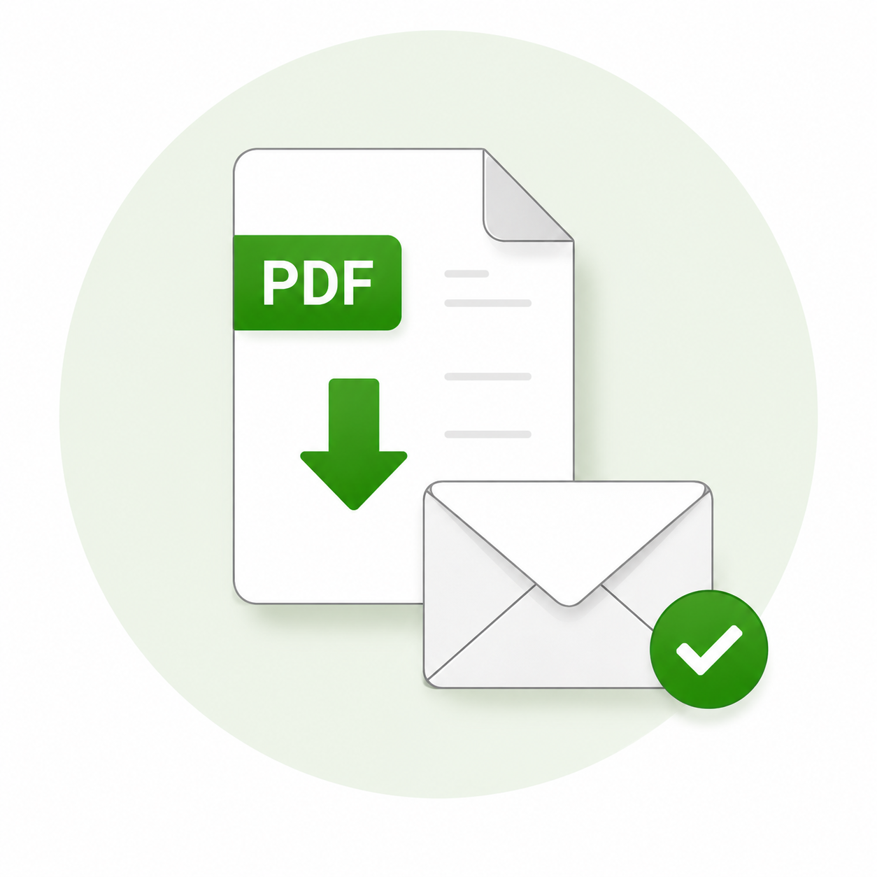 Receive PDF delivery